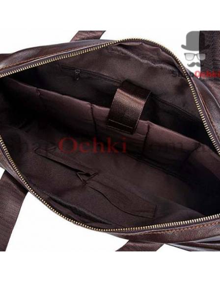 Сумка чоловіча Bexhill Bx1127C, шкіра, темно-коричнева