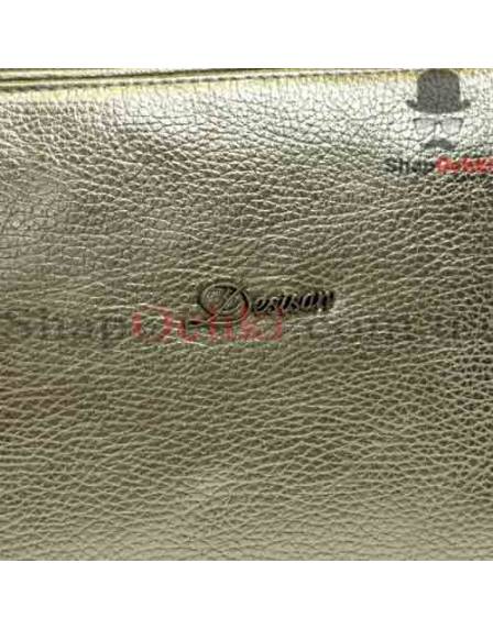 Сумка женская Desisan, 3012-674, кожа, золото