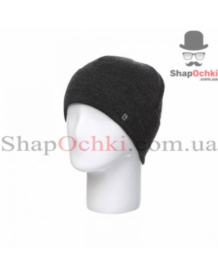 Шапка чоловіча Leks, Айрон, антрацит меланж