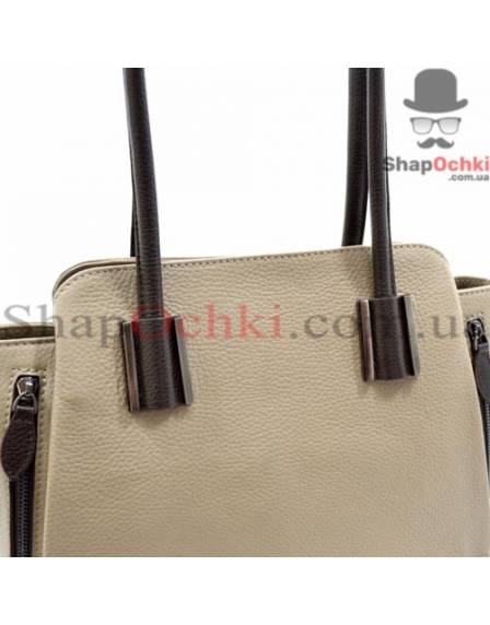 Сумка женская Desisan, 7132-283, кожа, бежевая