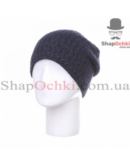 Шапка Ozzi, №149PR, темно-синій+джинс