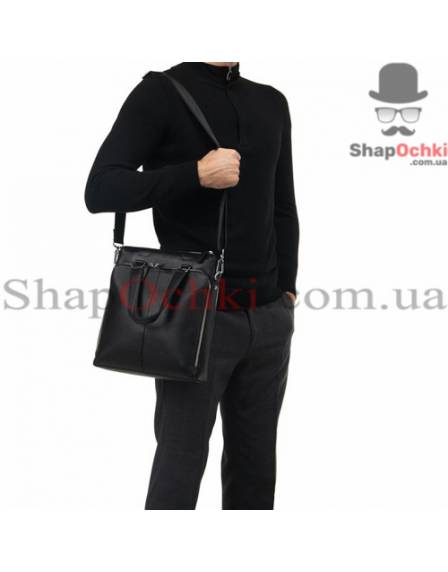 Сумка чоловіча Tiding Bag M664-3A, шкіра, чорна