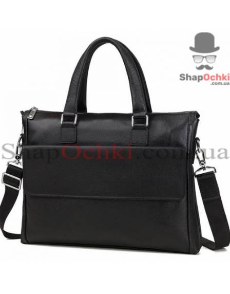 Сумка чоловіча Tiding Bag M9805-3A, шкіра, чорна