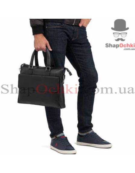 Сумка чоловіча Tiding Bag M9805-3A, шкіра, чорна