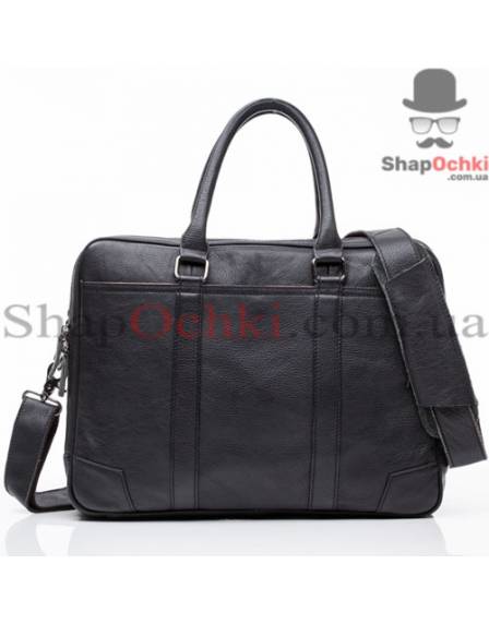 Сумка мужская Tiding Bag X1814, кожа, черная