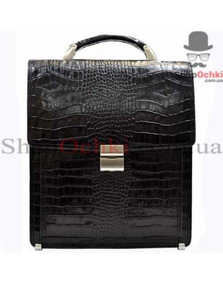 Портфель мужской Desisan, 5009-11, кожа, черный