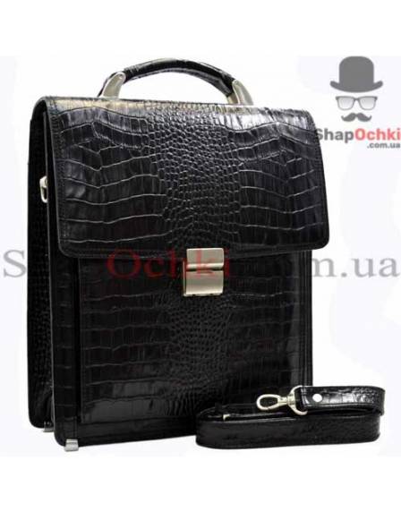 Портфель мужской Desisan, 5009-11, кожа, черный