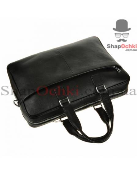 Сумка мужская Tiding Bag M2164A, кожа, черная