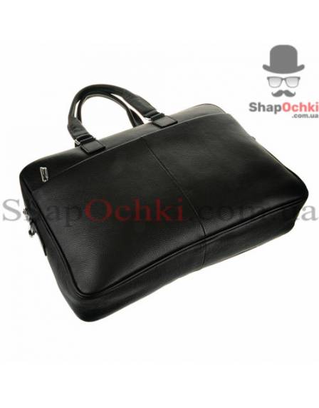 Сумка мужская Tiding Bag M2164A, кожа, черная