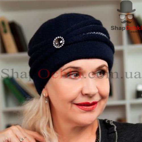 Шапка женская Lirus,  Юнона,  цвет черная