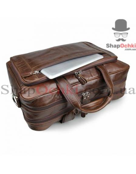 Сумка чоловіча Jasper&Maine 7320C, шкіра, колір коричневий