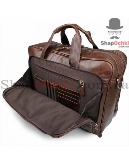 Сумка чоловіча Jasper&Maine 7320C, шкіра, колір коричневий