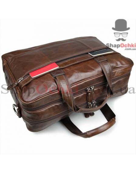 Сумка чоловіча Jasper&Maine 7320C, шкіра, колір коричневий