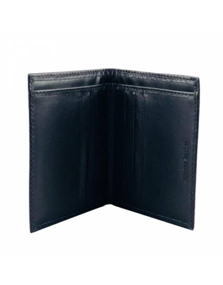 Портмоне чоловіче Dekol, Classic-7710pit, шкіра, чорне