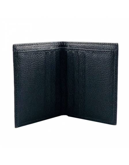 Портмоне чоловіче Dekol, Classic-7710fl, шкіра, чорне