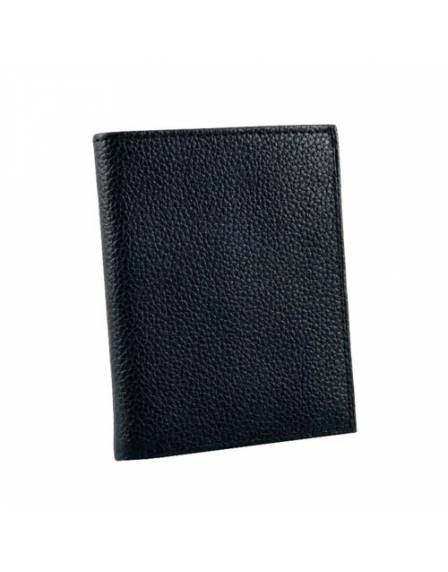 Портмоне чоловіче Dekol, Classic-7710fl, шкіра, чорне