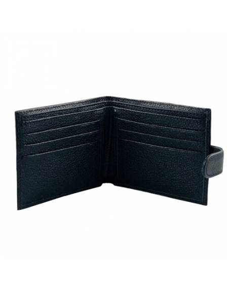 Портмоне мужское Dekol, Men2 с/к-7710fl, кожа, черное