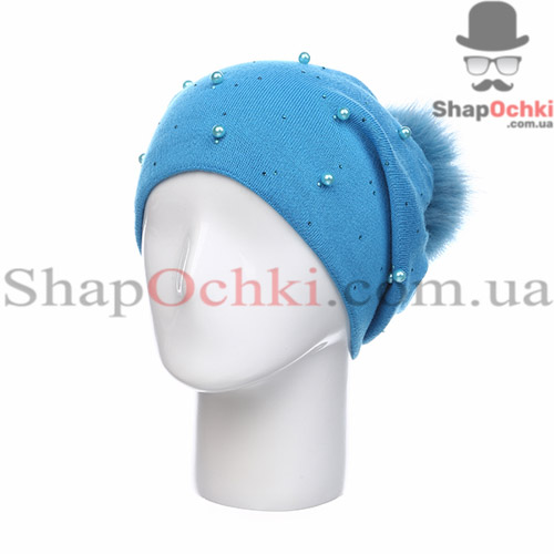 Шапка женская Leks,  Сандра,  бирюзовая