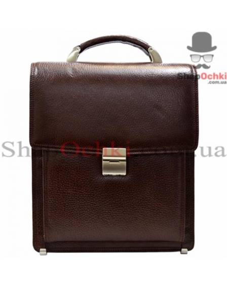 Портфель мужской Desisan, 5009-019, кожа, коричневый