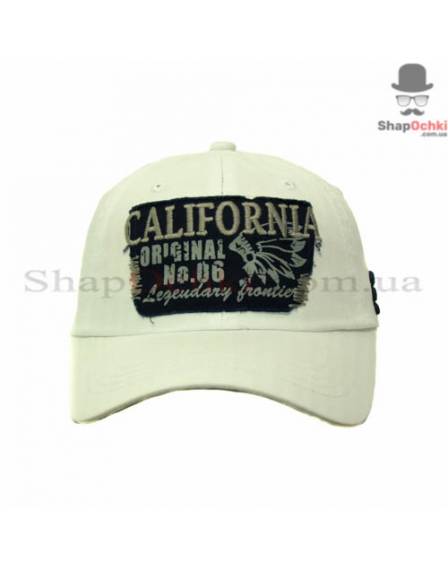 Бейсболка чоловіча Chunglim, California original, біла