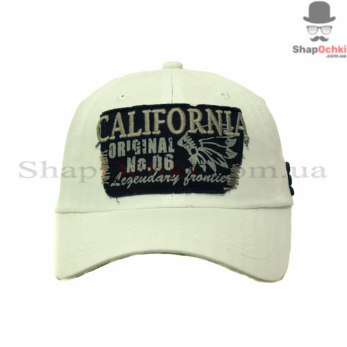 Бейсболка чоловіча Chunglim,  California original,  біла
