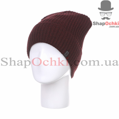 Шапка Ozzi,  №143,  цвет черный+бордо