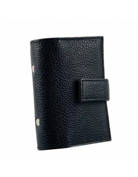 Картхолдер Dekol, mini-7710fl, кожа, черный