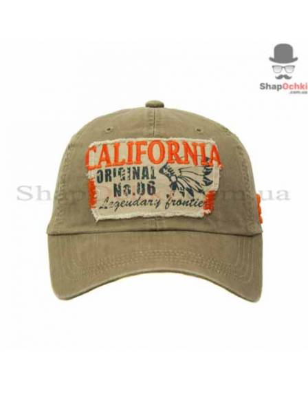 Бейсболка чоловіча Chunglim, California original, коричнева
