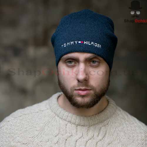 Шапка мужская Gunner,  Tommy Hilfiger,  синяя