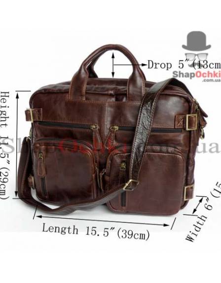Сумка рюкзак чоловіча Jasper&Maine 7026R, шкіра, колір коричневий