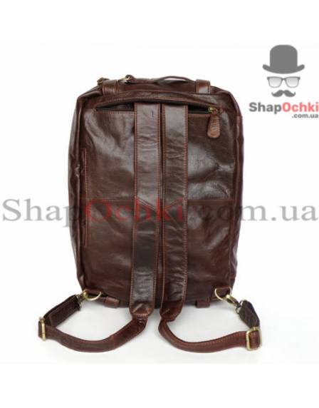 Сумка рюкзак чоловіча Jasper&Maine 7026R, шкіра, колір коричневий