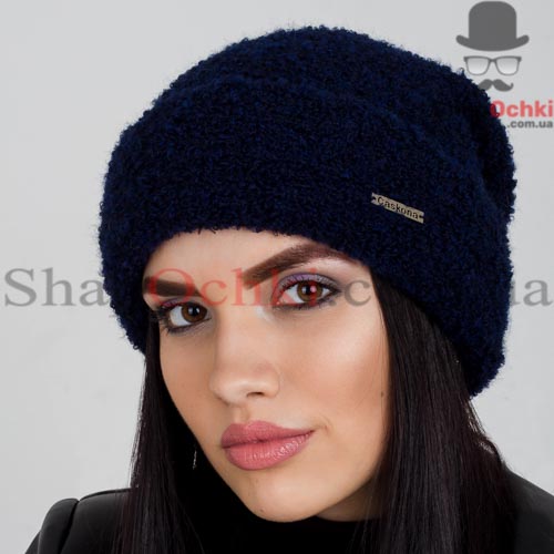 Шапка жіноча Caskona,  Sarah Flip Uni,  темно-синя