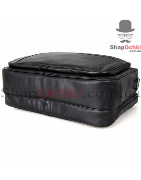 Сумка чоловіча Tiding Bag 7367A, шкіра, чорна