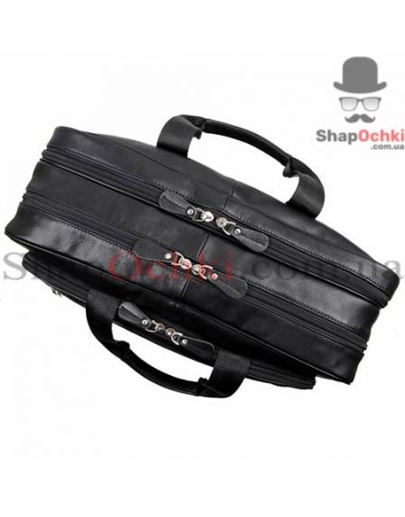 Сумка чоловіча Tiding Bag 7367A, шкіра, чорна