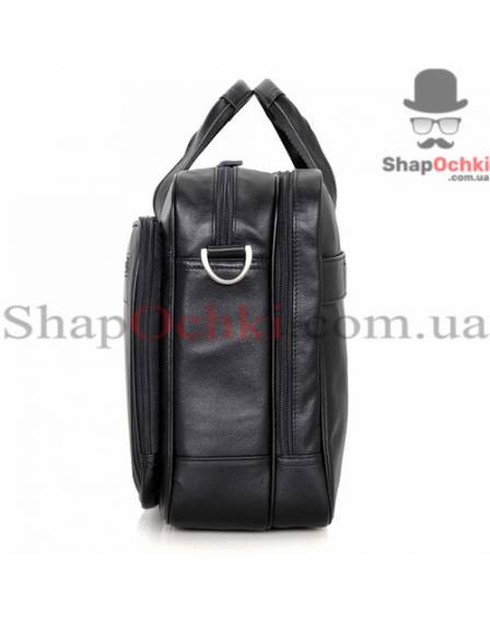 Сумка чоловіча Tiding Bag 7367A, шкіра, чорна