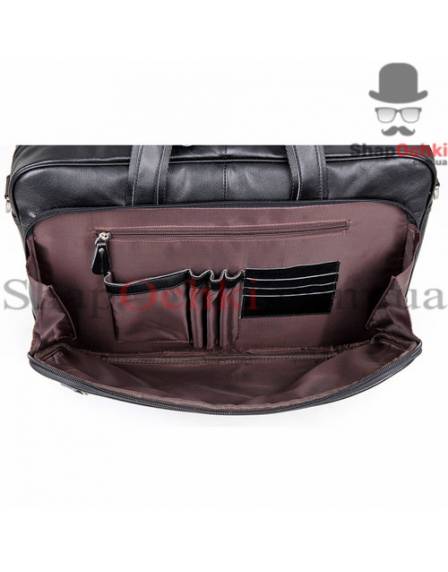 Сумка чоловіча Tiding Bag 7367A, шкіра, чорна