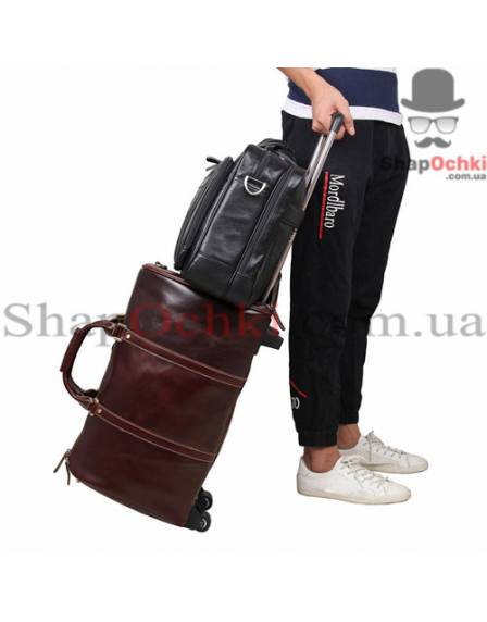 Сумка чоловіча Tiding Bag 7367A, шкіра, чорна