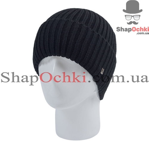 Шапка чоловіча Leks,  Бенетон,  чорна