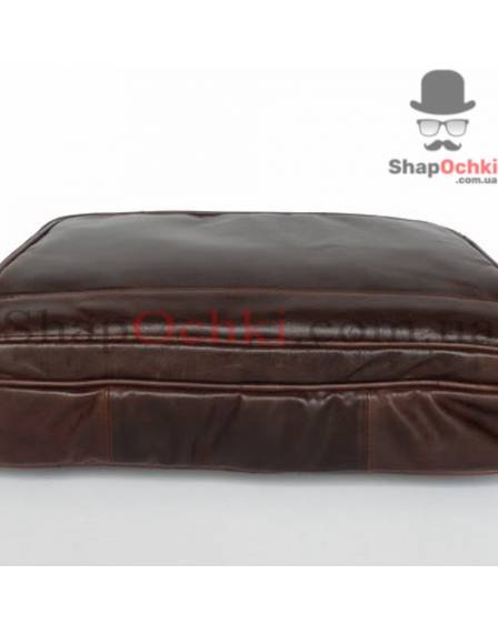 Сумка чоловіча Jasper&Maine 7005Q, шкіра, колір кофейний
