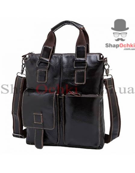 Сумка мужская Bexhill BX259C, кожа, темно-коричневая