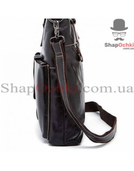 Сумка мужская Bexhill BX259C, кожа, темно-коричневая