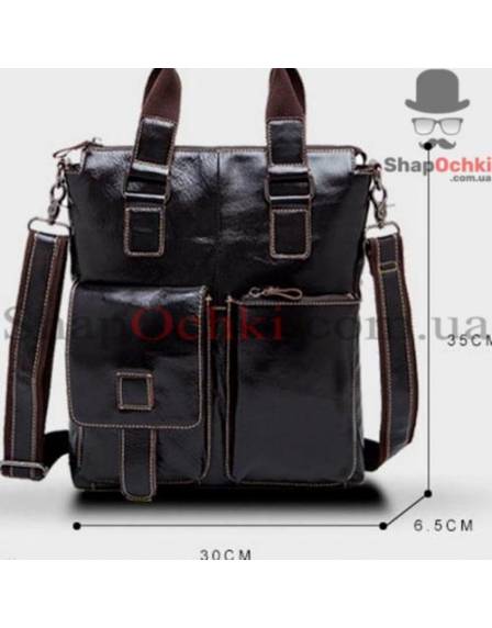 Сумка мужская Bexhill BX259C, кожа, темно-коричневая
