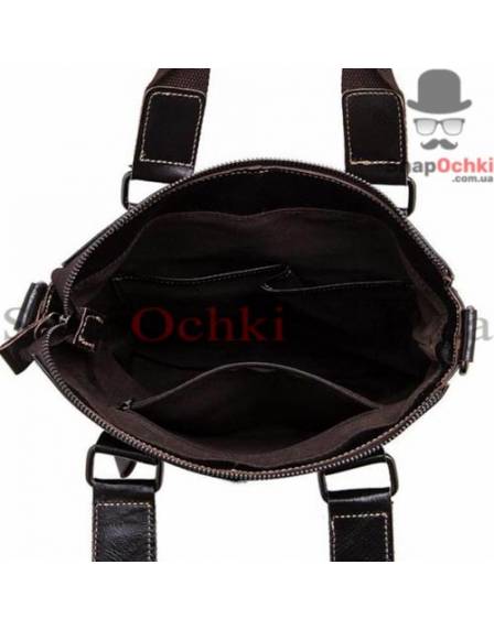 Сумка мужская Bexhill BX259C, кожа, темно-коричневая