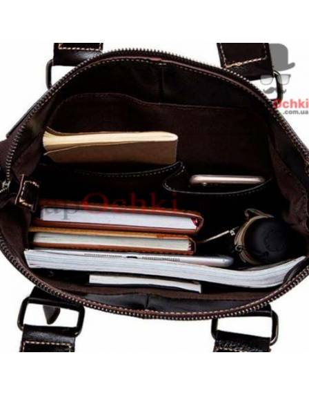 Сумка мужская Bexhill BX259C, кожа, темно-коричневая