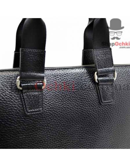 Портфель мужской Desisan, 1341-011, кожа, черный