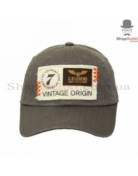 Бейсболка чоловіча Chunglim, Vintage Origin, коричнева