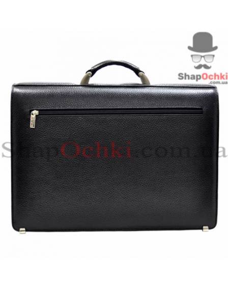 Портфель мужской Desisan, 216-011, кожа, черный