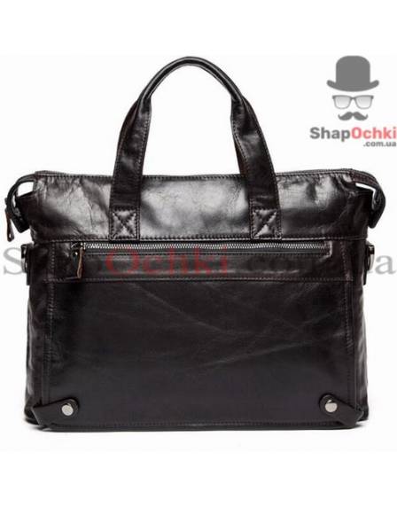 Сумка чоловіча Jasper&Maine 7120C-2, шкіра, темно-кофейна