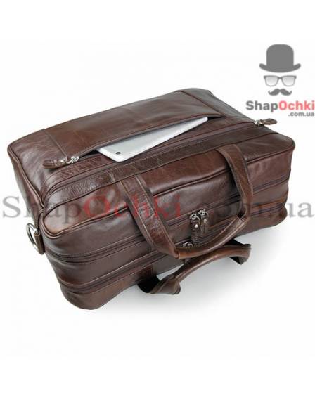 Сумка чоловіча Jasper&Maine 7319C, шкіра, колір коричневий