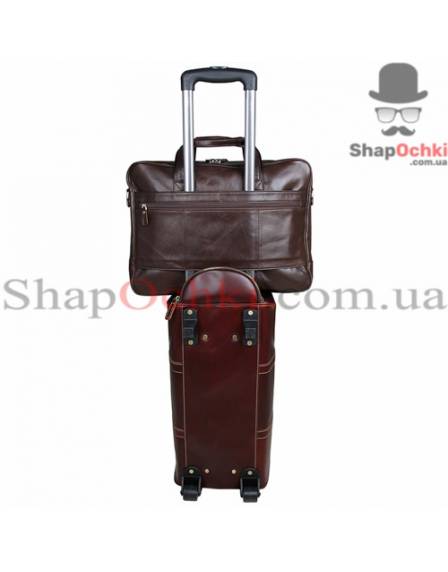 Сумка чоловіча Jasper&Maine 7319C, шкіра, колір коричневий